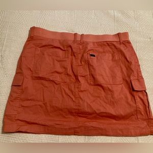 Woman Dusty salmon pink color skirt